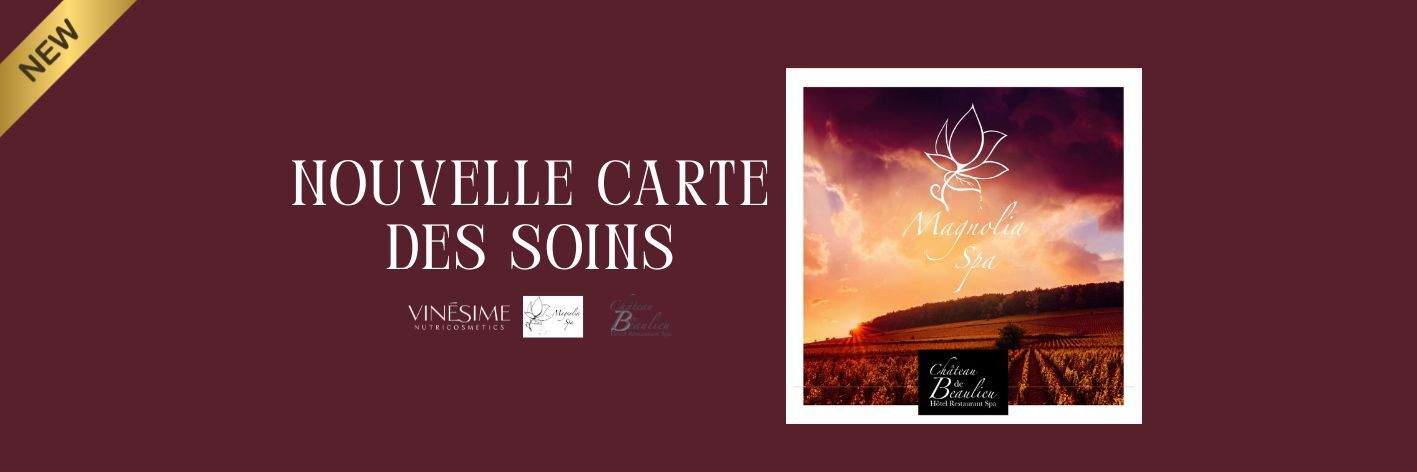 Carte des soins Vinésime Château de Beaulieu