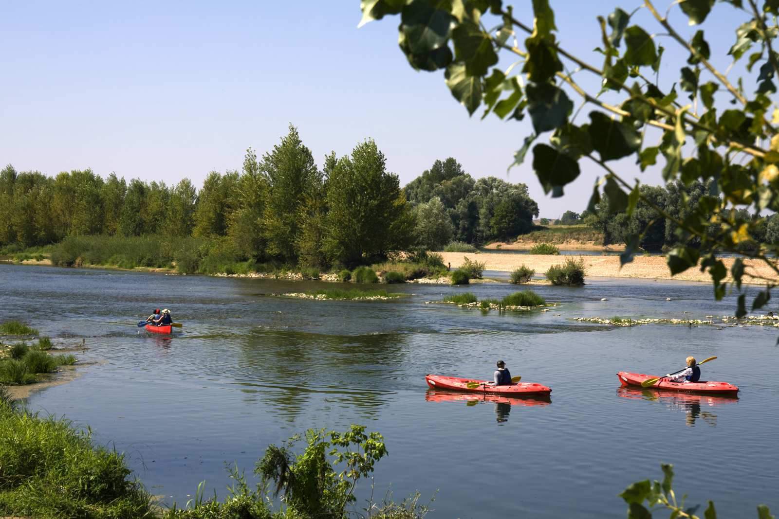 Canoë Kayak proche du Château de Beaulieu, Hôtel Vallée de la Loire 