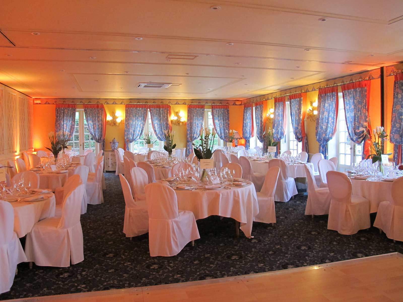 Reception room of the Château de Beaulieu, Venue Rental for Weddings